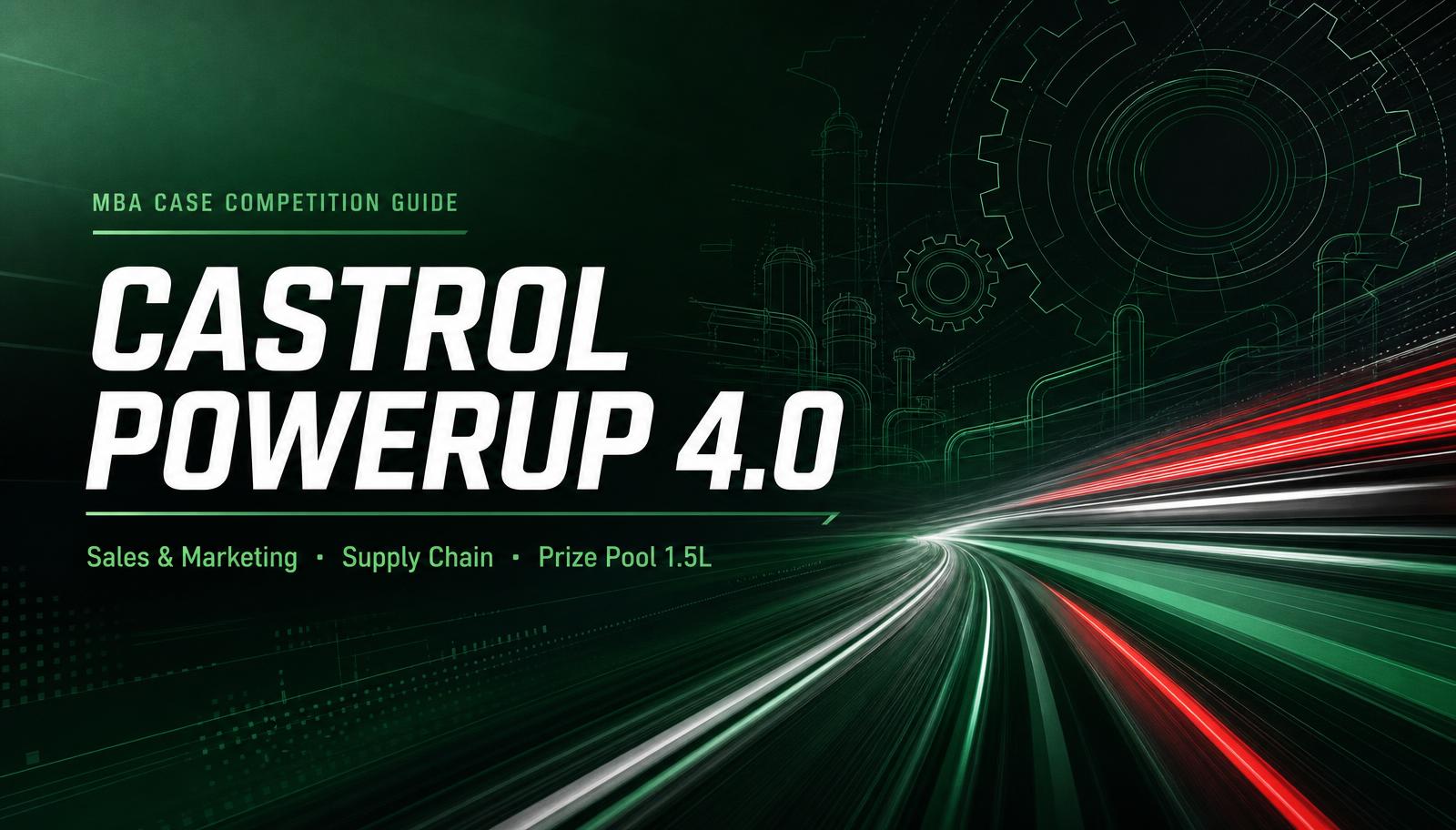 Castrol PowerUp 4.0 case competition is live for first year MBA students