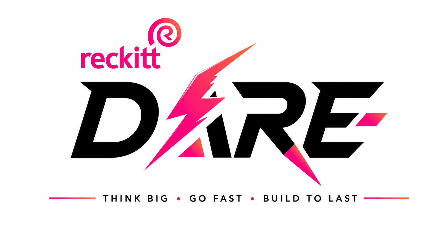 Reckitt DARE 2026, Think Big, Go Fast, Build to Last