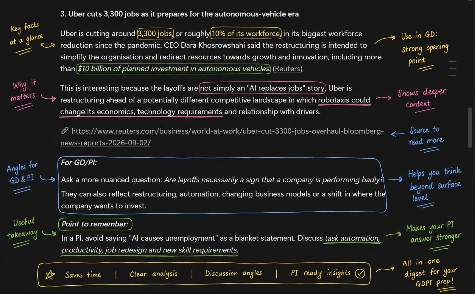 AceNews with Analytical Lenses