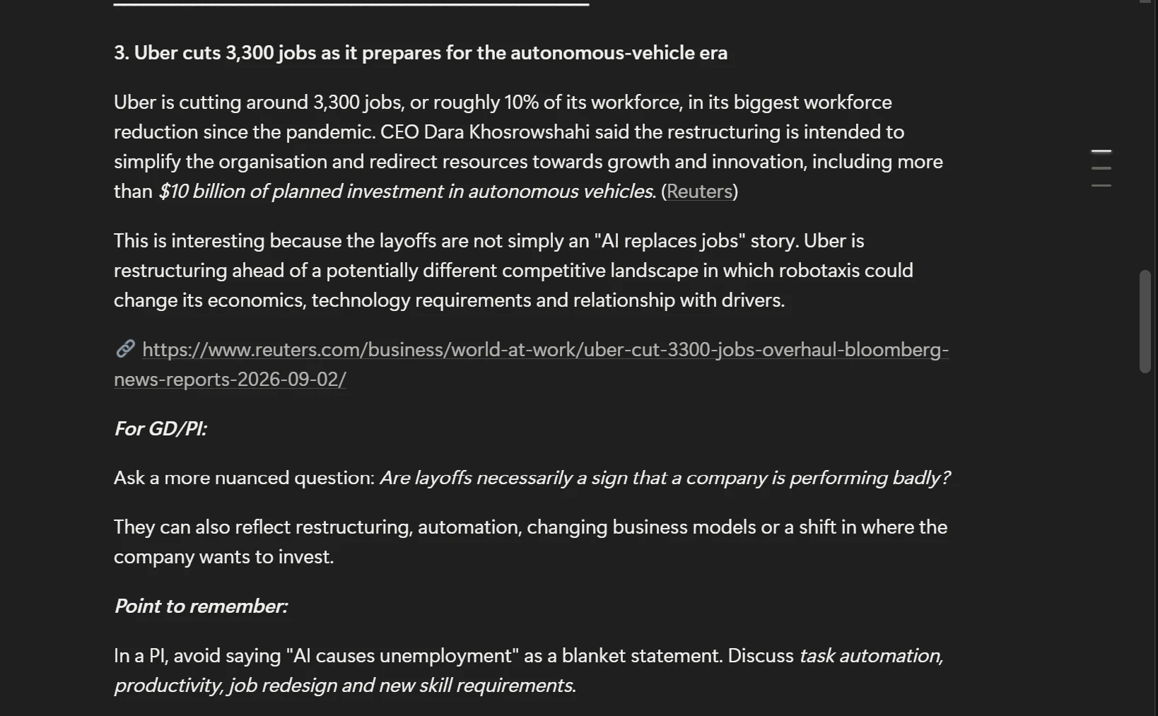 AceNews Structured Read