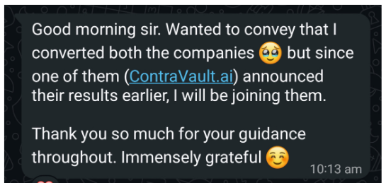 Placement Testimonial 7