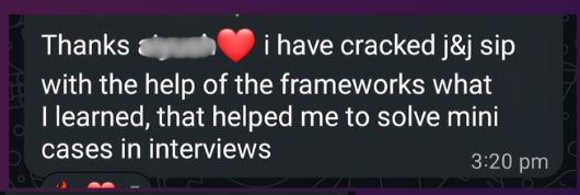 Competition Testimonial 1